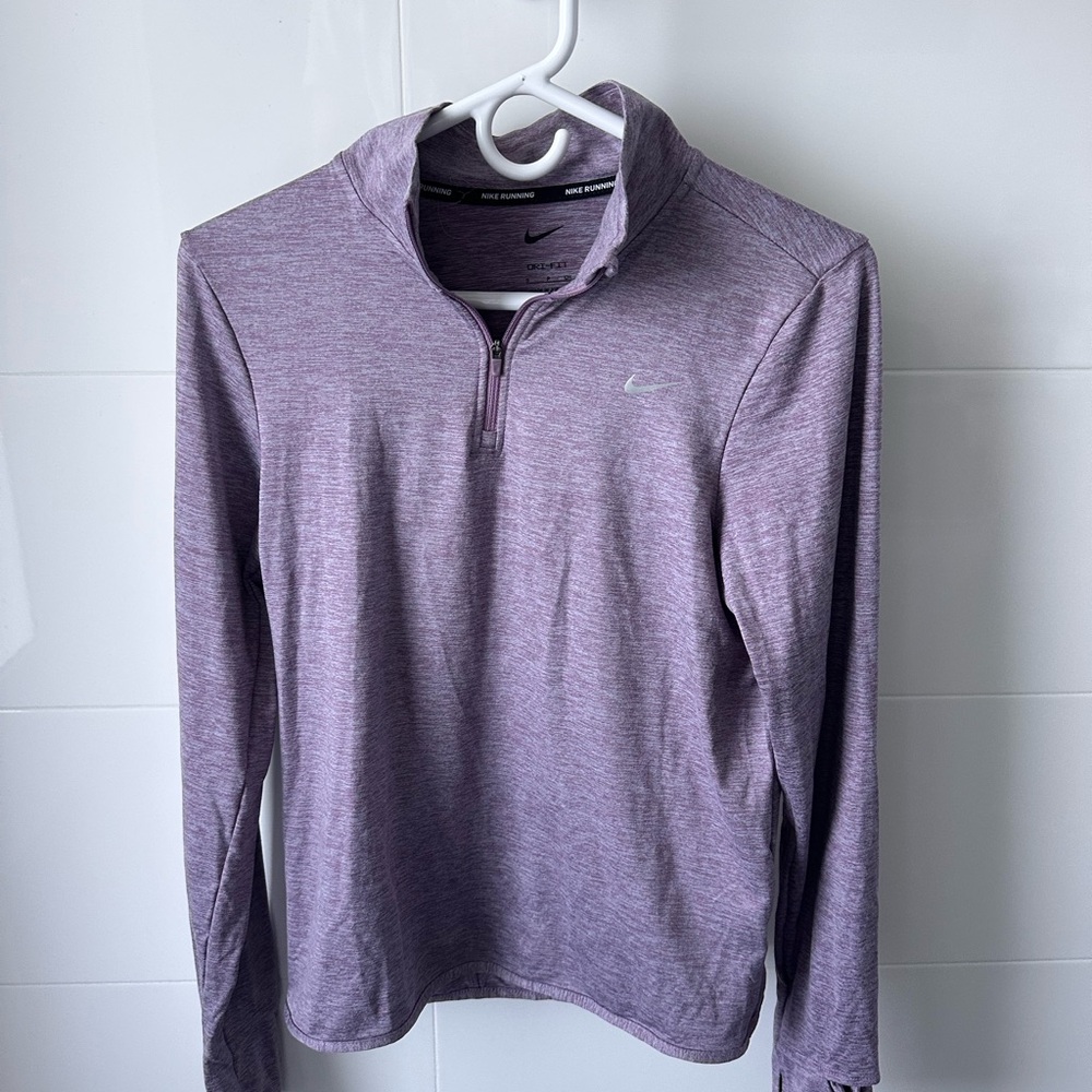 Nike Purple Quarter-Zip Pullover